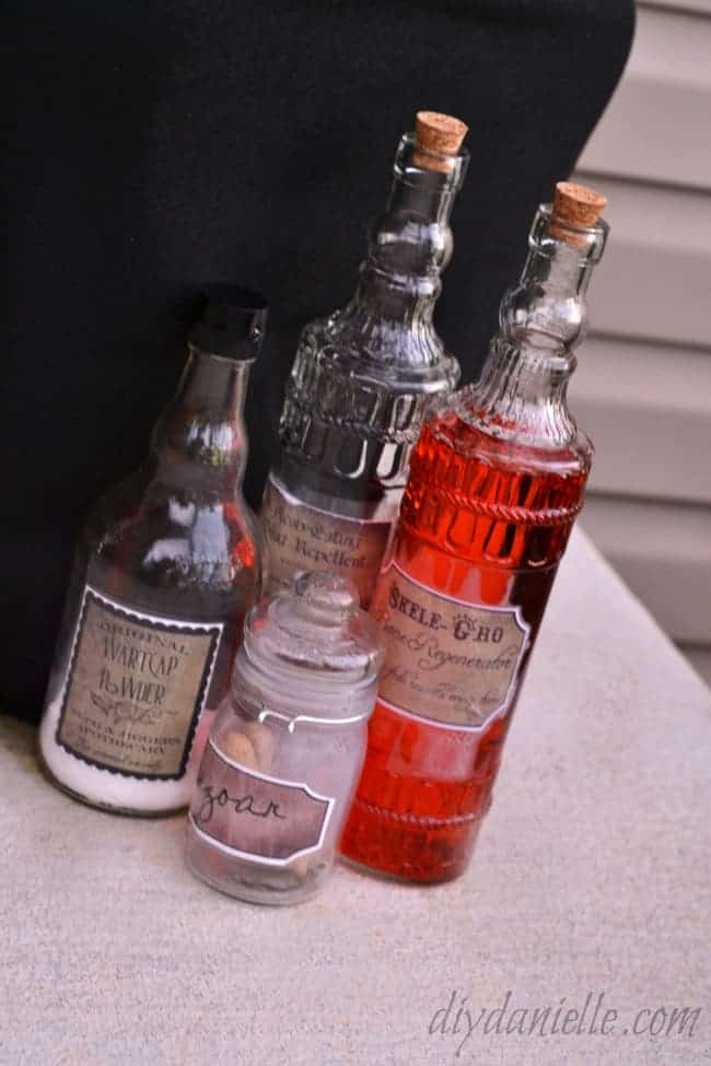 DIY Potions Bottles