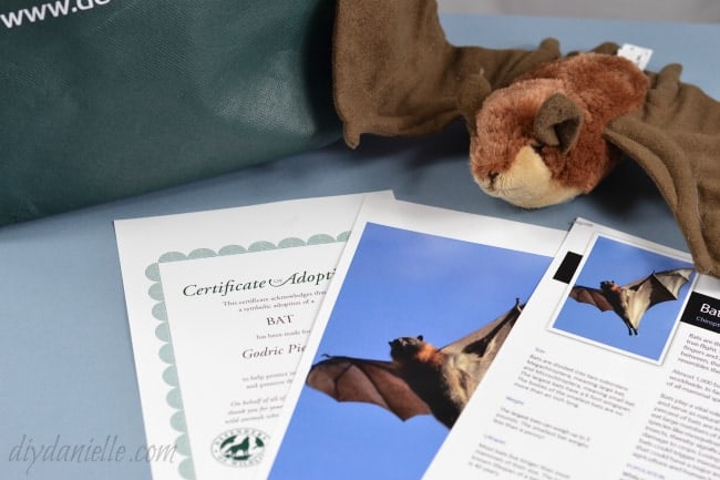 Donation to Defenders.org: Certificate, Plush, and Gift Bag