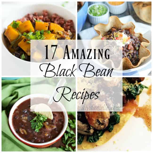 17 Amazing Black Bean Recipes - DIY Danielle®