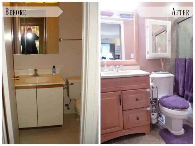 Before and After: Condo Small Bathroom Renovation