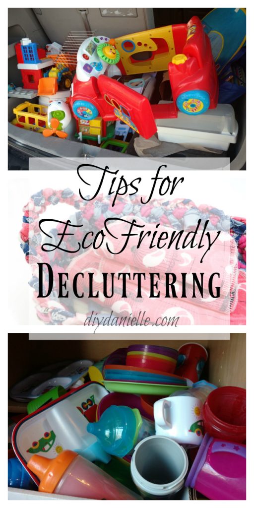 Don't send it to the landfill! Tips for green decluttering.