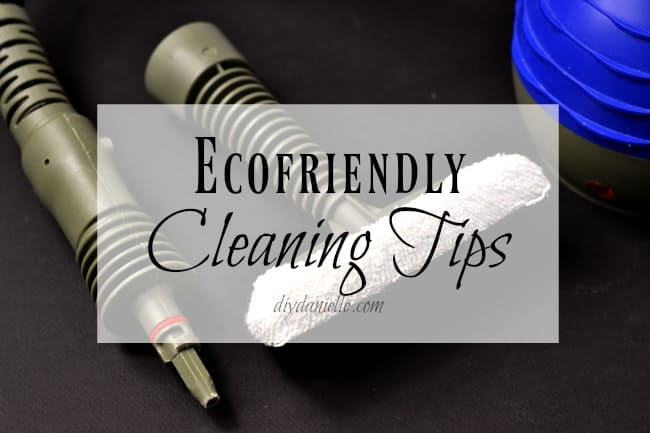 Go green cleaning tips.