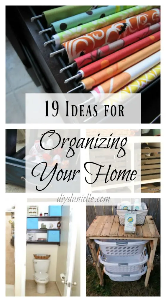 Organize your Home with these Easy Organizing Ideas