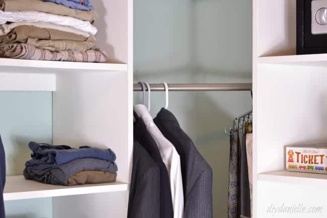 How To Build A Diy Closet System, Corner Closet Shelves Diy