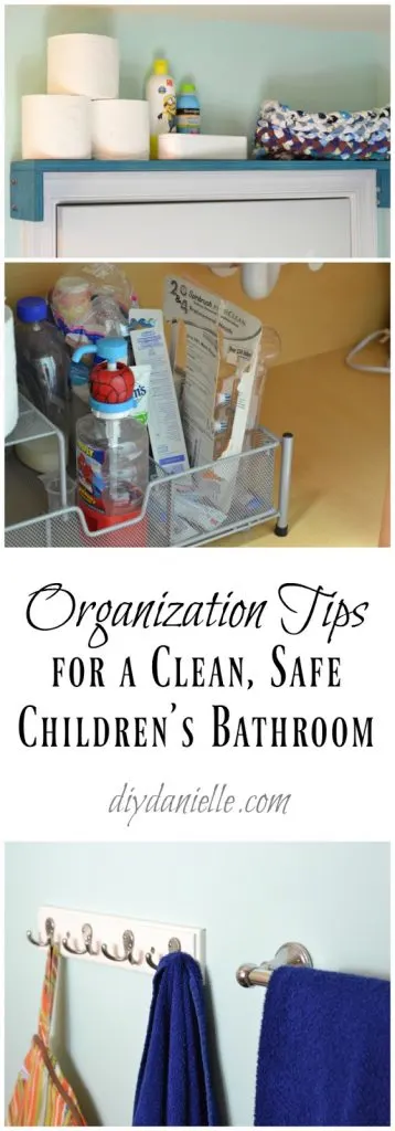 Organizing a Child's Bathroom