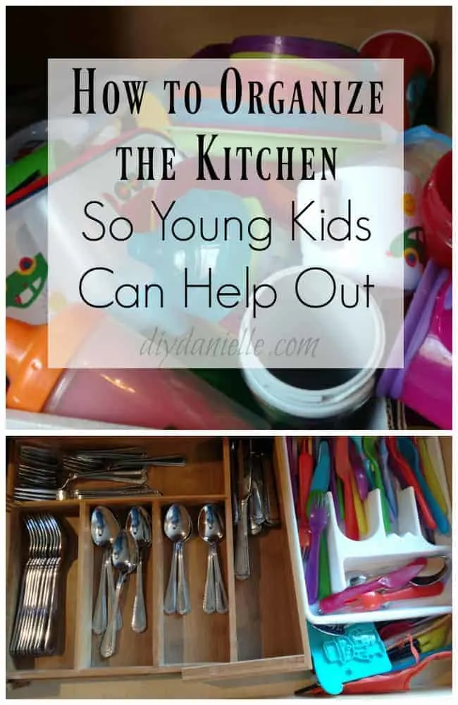 Organizing the Kitchen for Kids to Help