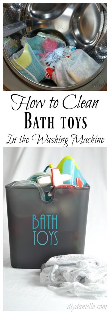 Cleaning children's bath toys in the washer is easy and quick. Learn how here.