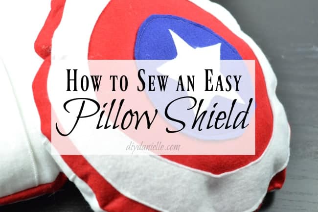 How to sew a pillow shield for pretend play.