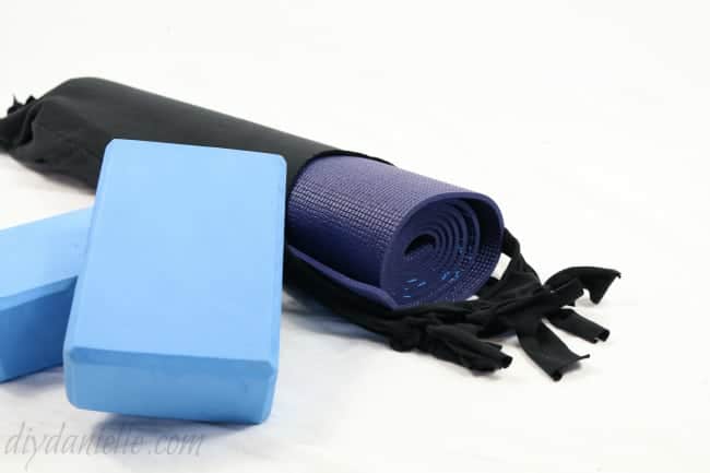 No Sew Yoga Mat Carrier