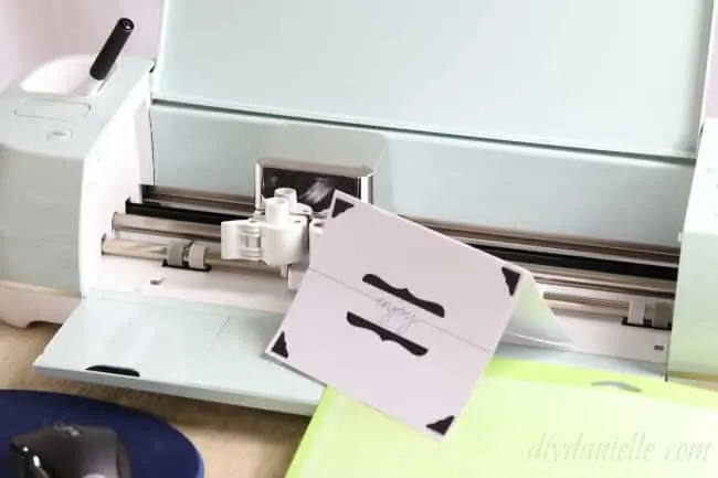 Easy card to make with Cricut Air 2