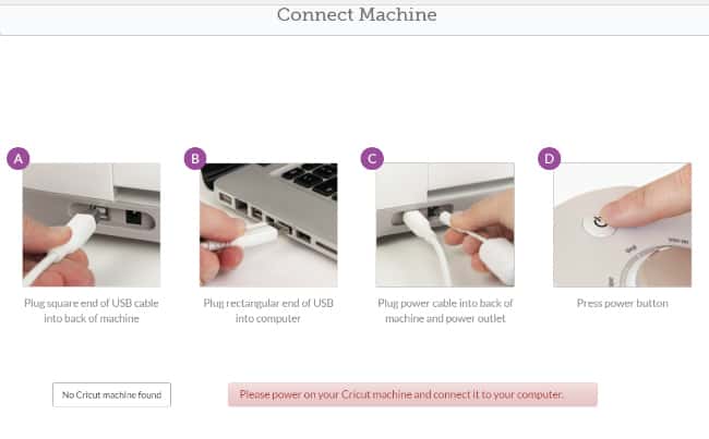 Easy setup for Cricut Air 2