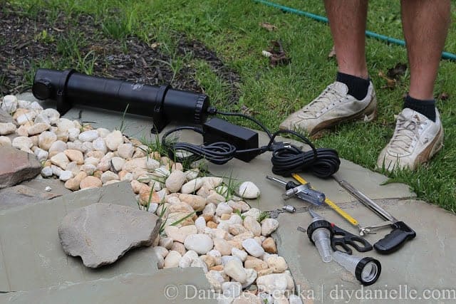 Want a clear pond? This UV light setup helps clear green water.