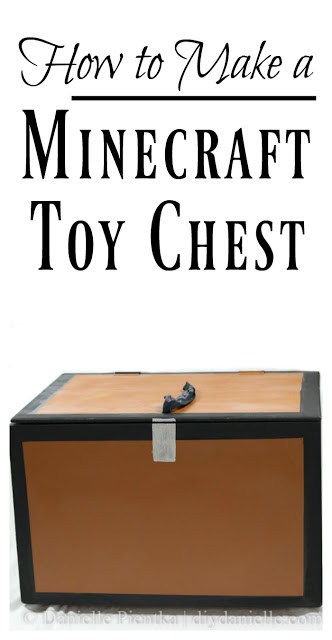 DIY Minecraft Chest  Upcycling Watch Box into Fun Storage 