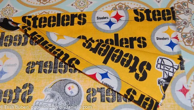 Sewing a pillowcase dress for spirit wear: Steelers dress!