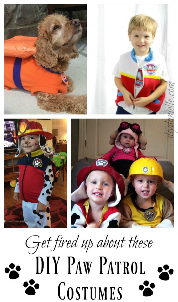 10 Adorable DIY Paw Patrol Costume Ideas - DIY Danielle®