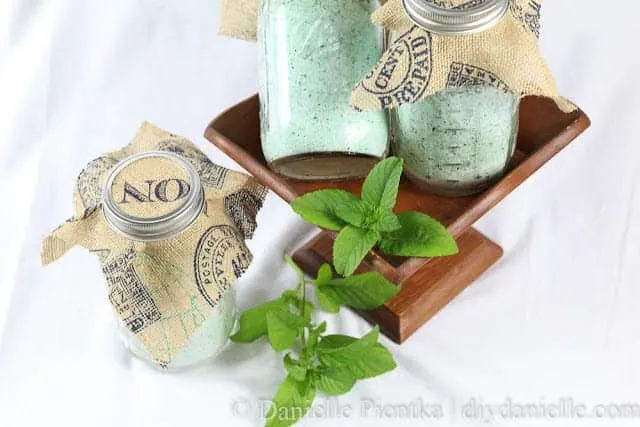 How to Make Orange Mint Bath Salts for Gifts