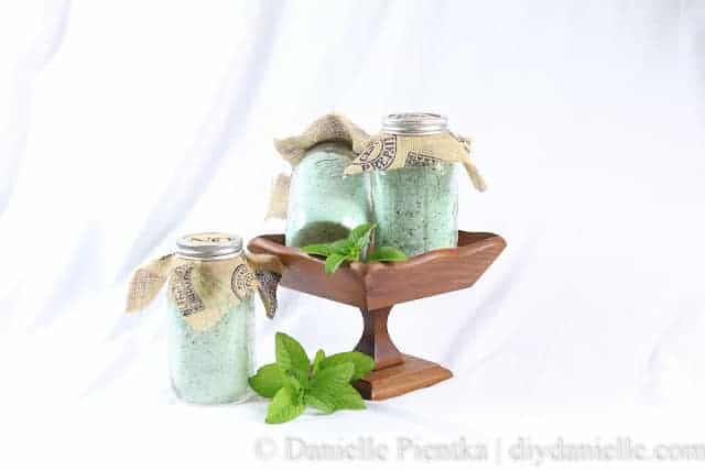 orange mint bath salts