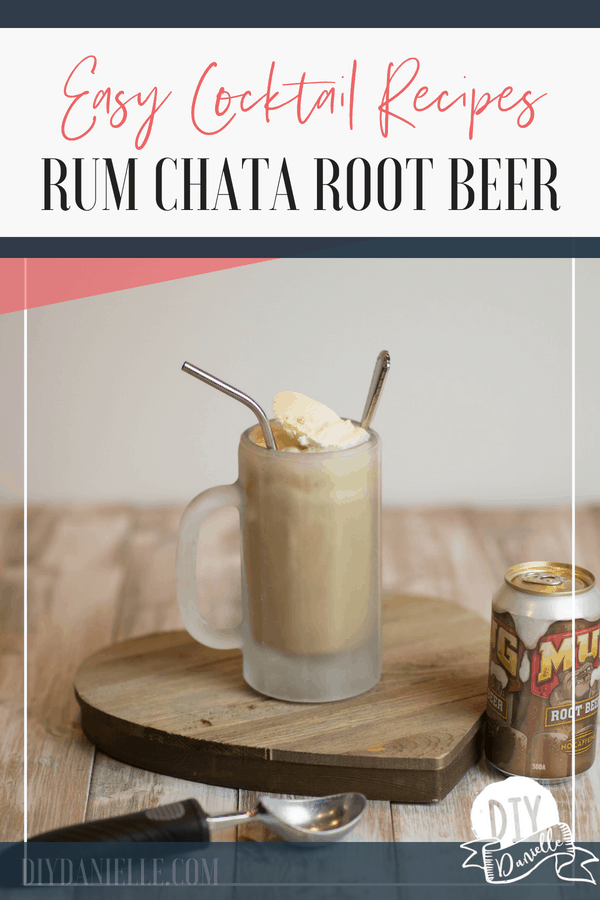 Rum Chata Root Beer Float DIY Danielle®