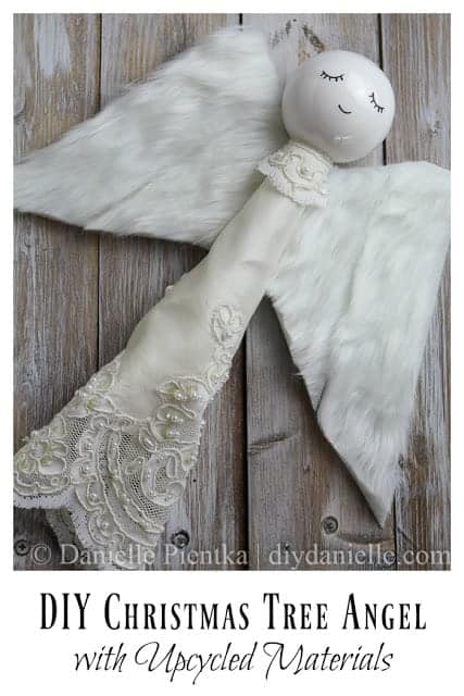 Easy DIY Christmas Tree Angel