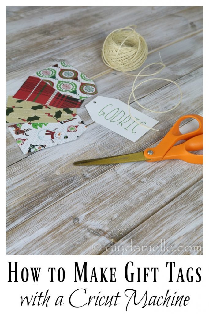 DIY Holiday Gift Tags with the Cricut Air 2