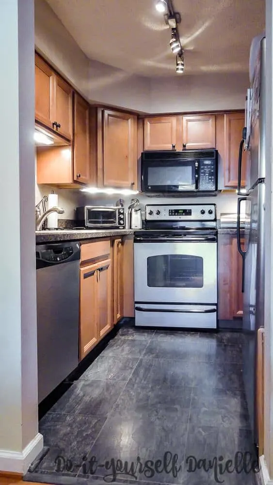 The updated condo kitchen made this home easier to sell when it was listed on the market.