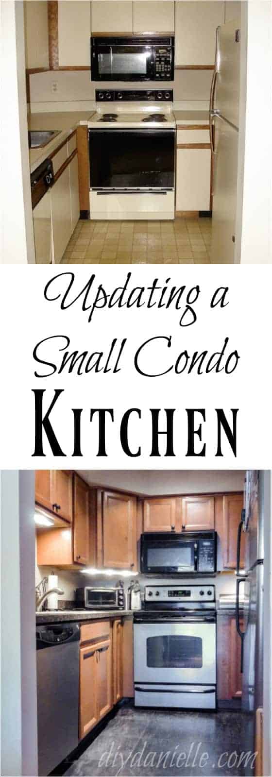 A Small Kitchen Renovation - DIY Danielle®