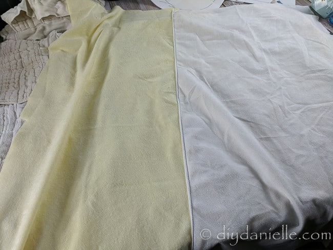 Diy fleece hotsell cage liner