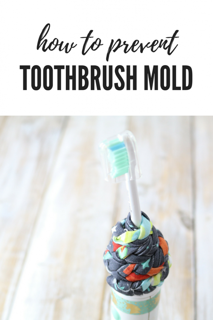 Easy DIY cover for an electric toothbrush.