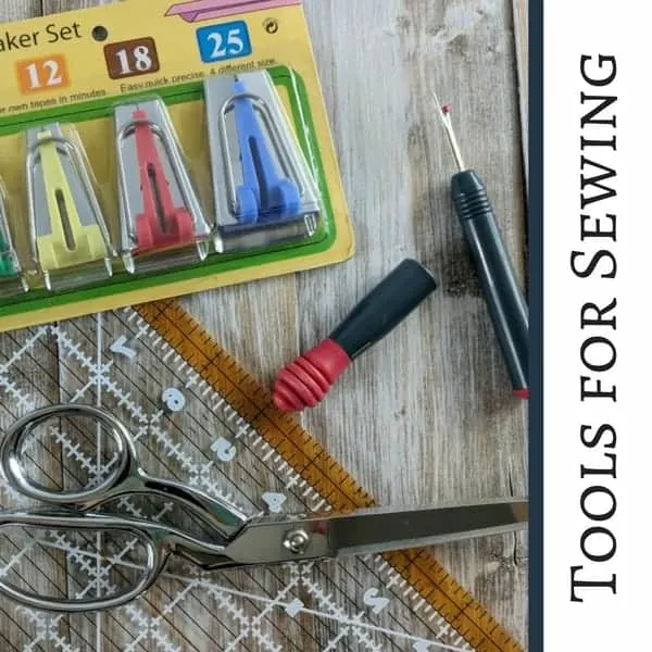 Some tools for sewing. Get the list of tools that are helpful for sewists!