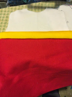 How to cut your fabric for your Ryder Paw Patrol vest.