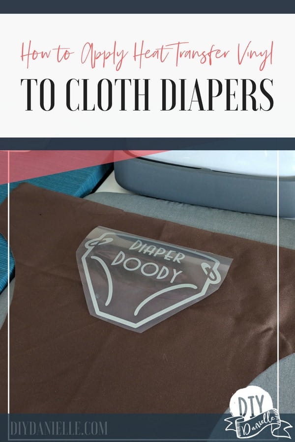 How to apply iron on to cloth diapers.