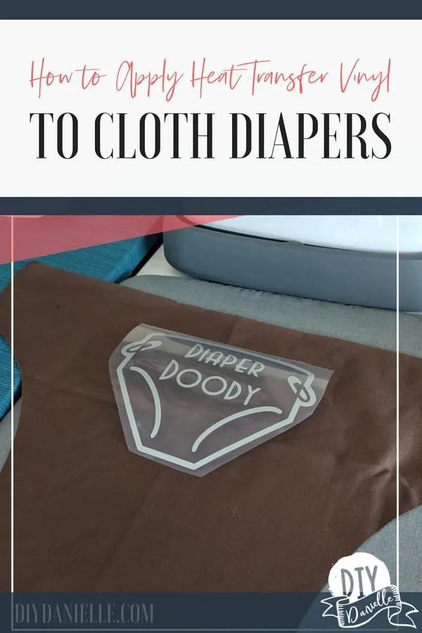 How to apply iron on to cloth diapers.