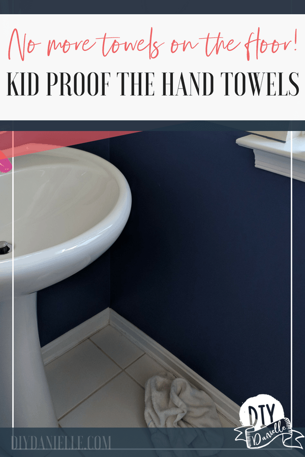 How to keep hand towels from falling on the floor from your kids :  r/lifehacks