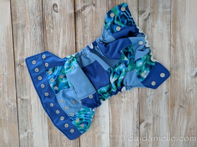 How to Sew a Patchwork Cloth Diaper - DIY Danielle®