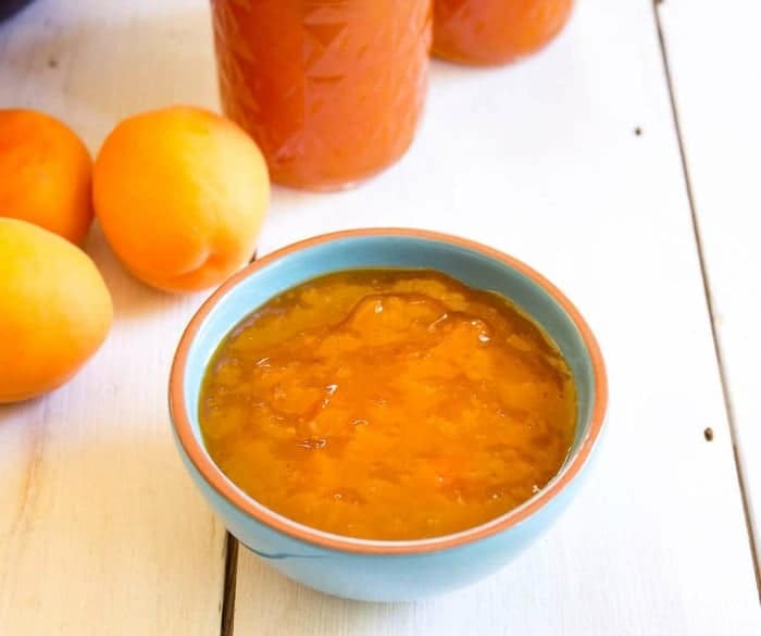 Apricot jam makes a sweet gift.