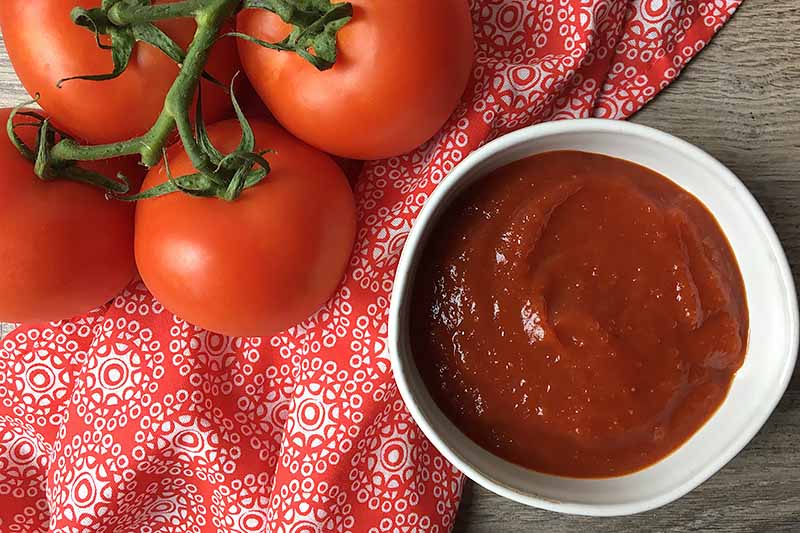 Spoil them with homemade ketchup.