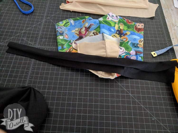 Waistband to be added to the Paw Patrol swim shorts.