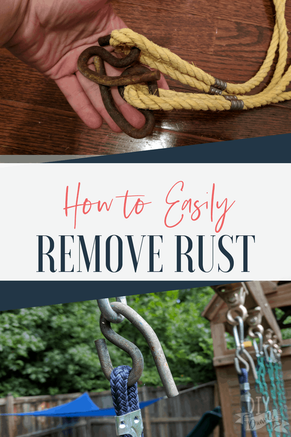 How to easily remove rust from small items.