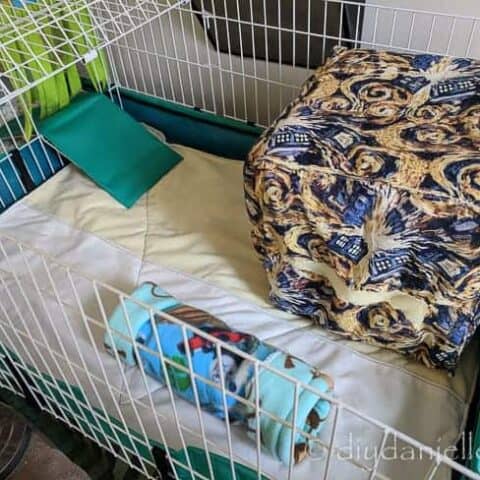 make your own guinea pig bedding
