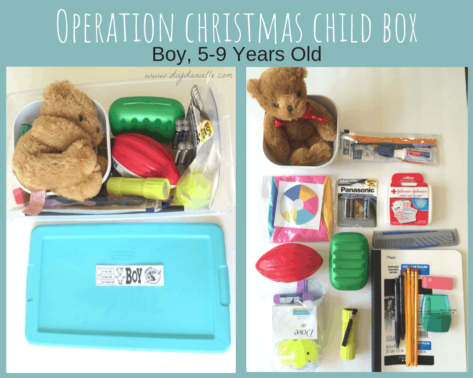 How to Pack Operation Christmas Child Shoe Boxes - DIY Danielle®