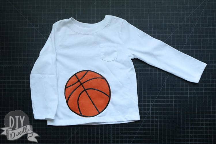 Basketball costume for a baby... just a shirt with a basketball on the stomach.