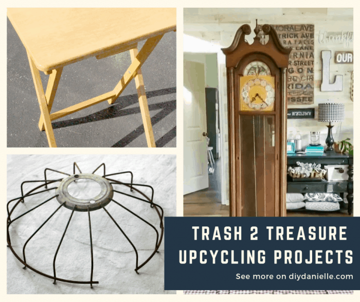 11 Upcycling Projects that Turn Trash Into Treasure - DIY Danielle