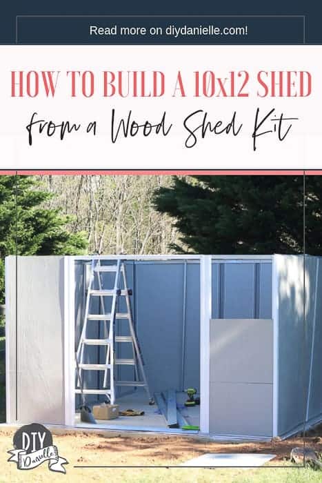 How to build a 10x12 shed using a shed frame kit from ShelterLogic. 