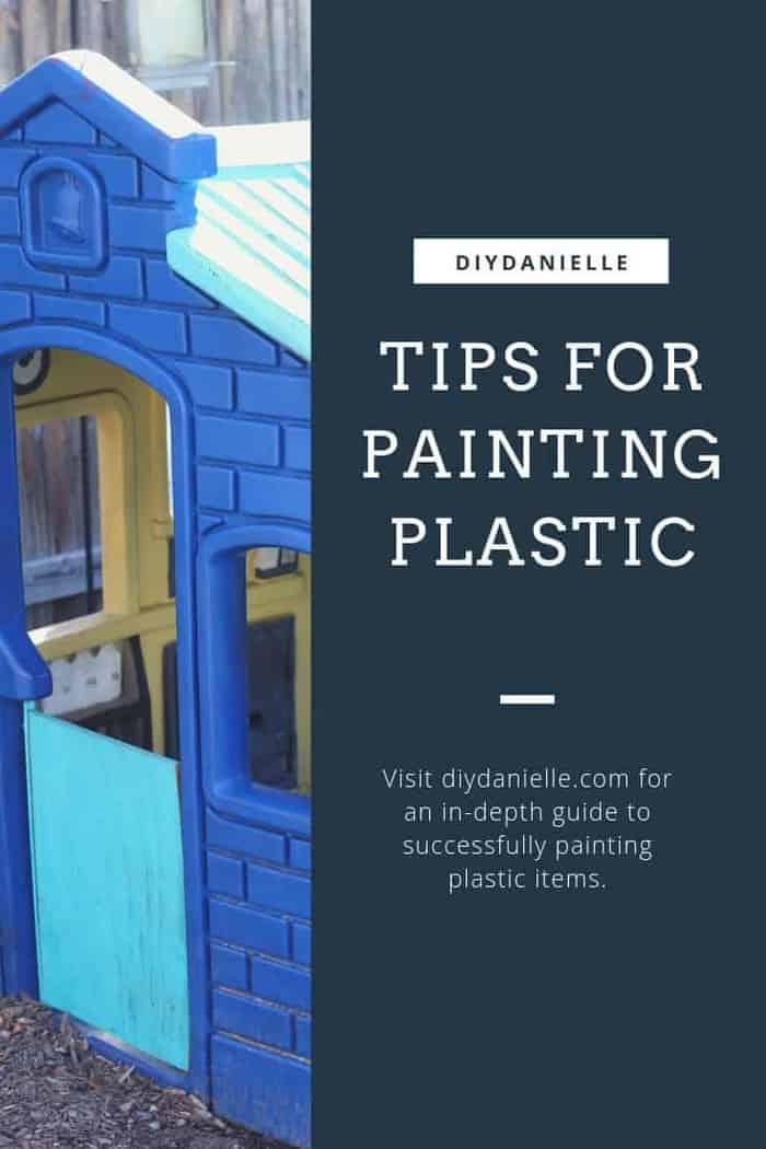 Tips for Painting Plastic DIY Danielle®