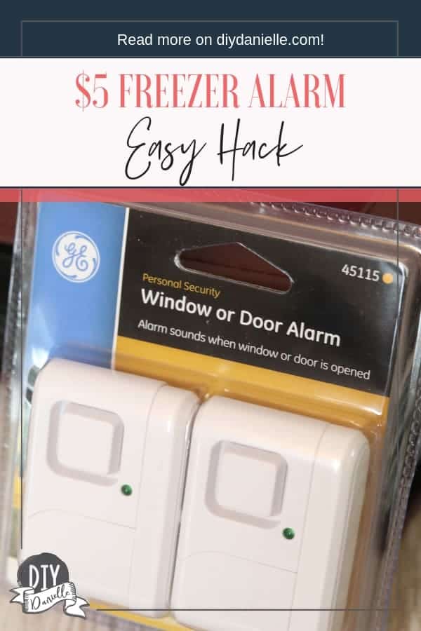Easy $5 freezer or refrigerator alarm. This quick hack will keep the kids out of the fridge and prevent the door from being left open.