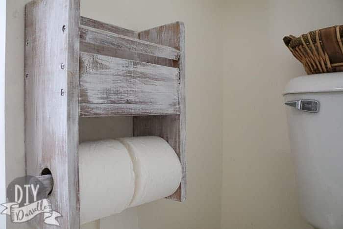 How to Create an Unique DIY Rustic Toilet Paper Holder