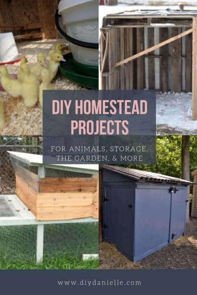Projects to complete for your small farm or homestead to make it easier to manage, more productive, and more.