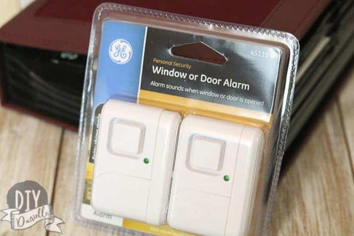 Cheap window or door alarm is easy to repurpose to use as a refrigerator or freezer door alarm.