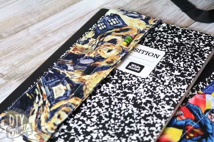 Doctor Who Themed Journal Bookmark