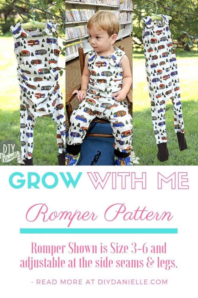 Grow with me rompers: What they are and why you might want to consider them for your baby. Find the patterns so you can sew them yourself or buy them from a small business.